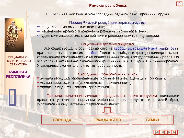 Презентация жизнь в римской империи презентация 5 класс михайловский