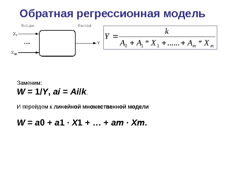 Обратная модель