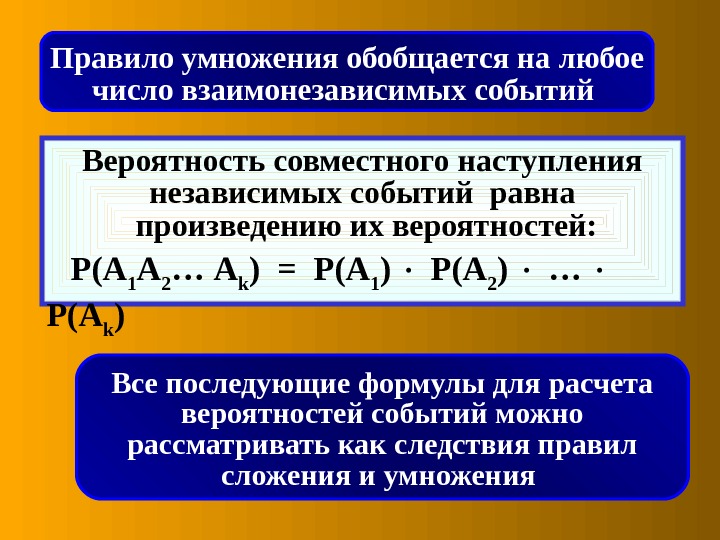 Условная вероятность умножение вероятностей 10 класс