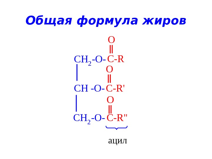 Общая структурная формула