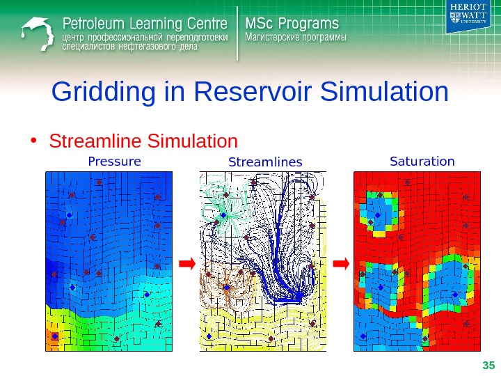 Reservoir Simulation Gridding and Well Modelling Sergey Kurelenkov
