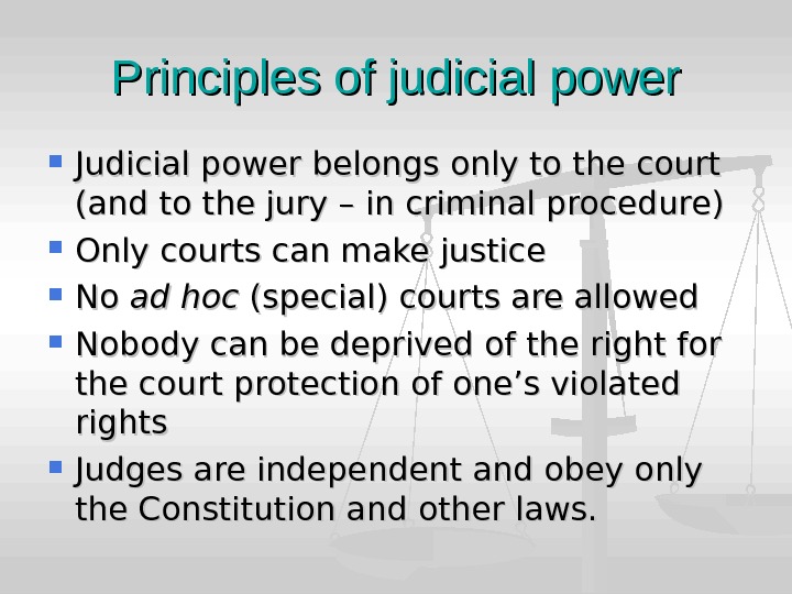 Law in Kazakhstan Judicial power Court system