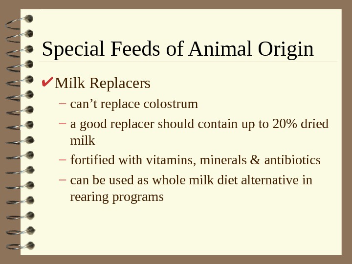 What Are The Classification Of Animal Feeds