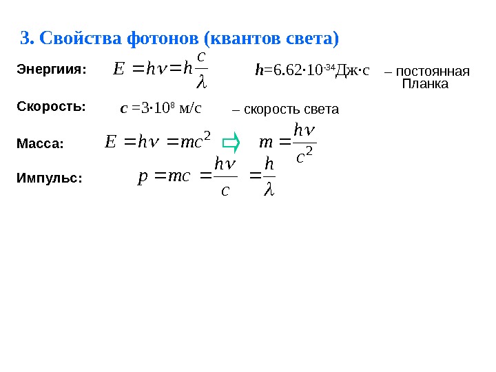 Найти длину фотона