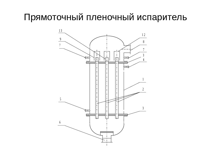 Схема роторного испарителя