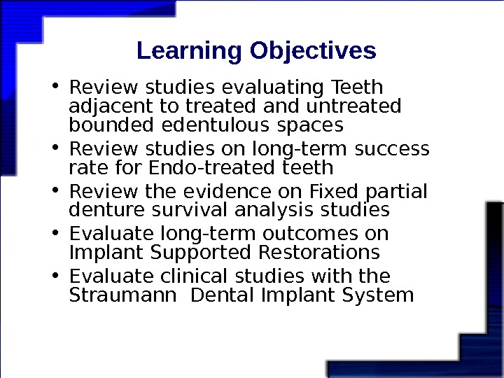 A Paradigm Shift in Prosthetic Dentistry Learning