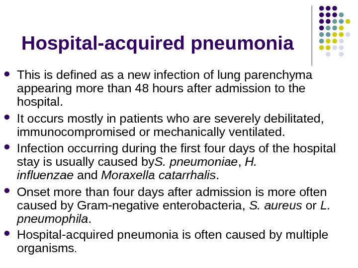 Pneumonia in children V. N. Karazin Kharkiv National