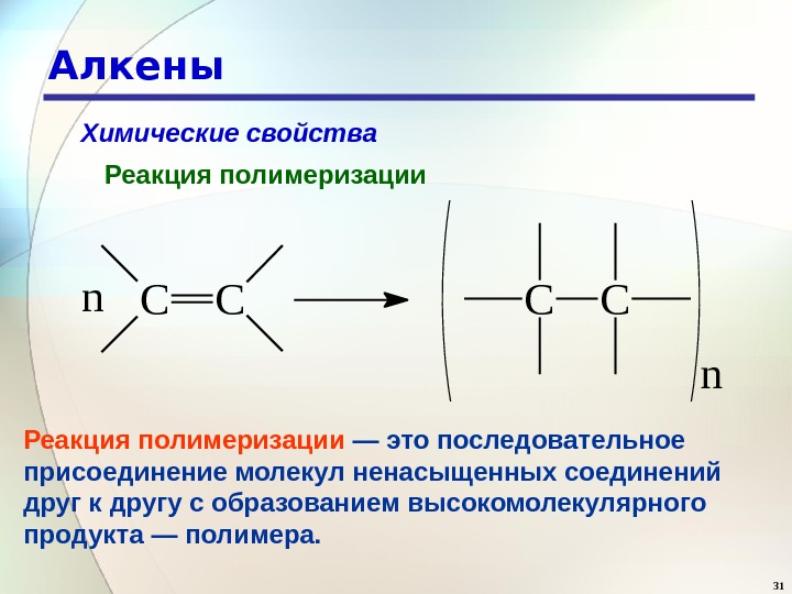 Молекулах алкенов. Алкены. Алкены полимеризация. Реакция полимеризации алкенов. Полимеры алкенов.