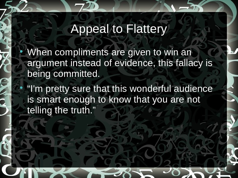 appeal to emotion fallacy