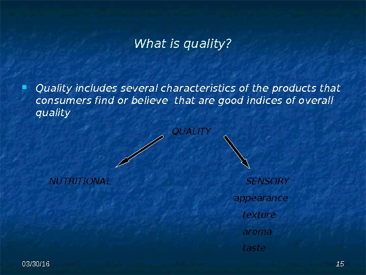Apple quality