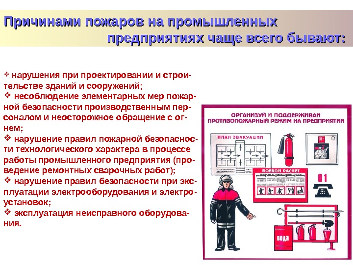 Пожарная безопасность и профилактика презентация