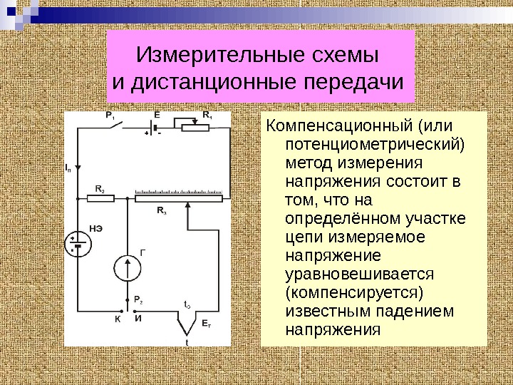 Что такое измерительная схема