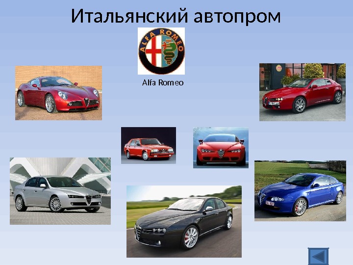 Автомобильная промышленность презентация