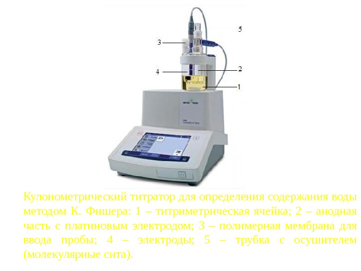 Кулонометрическое титрование презентация