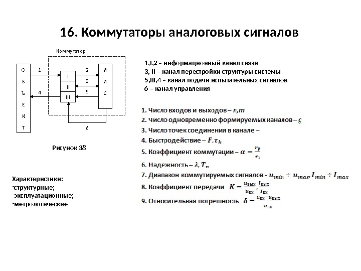 Коммутатор цифровых сигналов схема