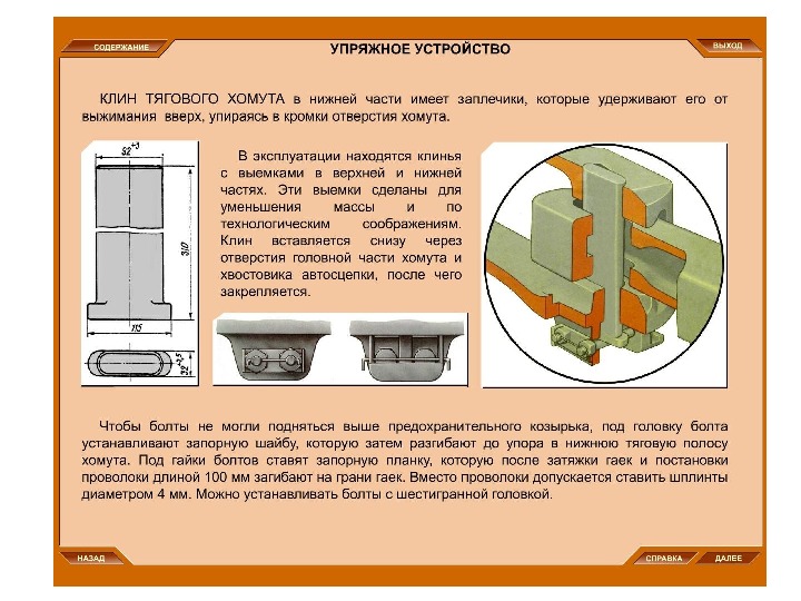 Клин устройство. Крепление Клина тягового хомута автосцепки. Крепление Клина тягового хомута грузового вагона. Крепление Клина тягового хомута са-3. Крепление Клина автосцепки са-3.