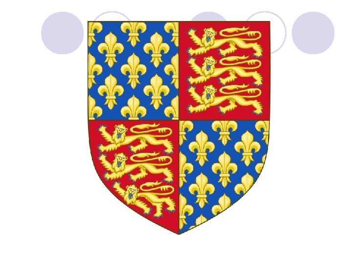 BRITISH COAT OF ARMS The main