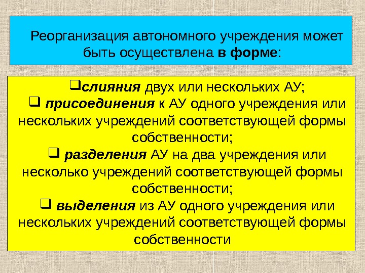 Дорожная карта реорганизации бюджетного учреждения в форме присоединения