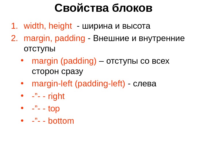 Свойства картинки html