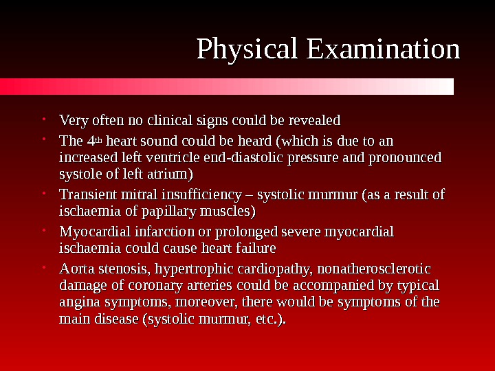 CHEST PAIN Differential Diagnosis Vladimir