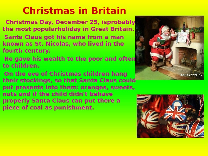 Christmas traditions in great Britain текст. Рождество in Britain. Новый год в Великобритании на английском.