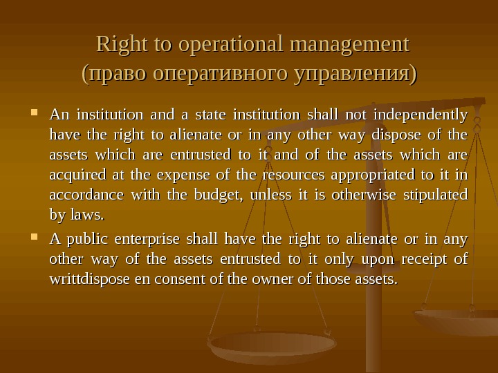 CIVIL LAW Lecture 10 Right Of Ownership