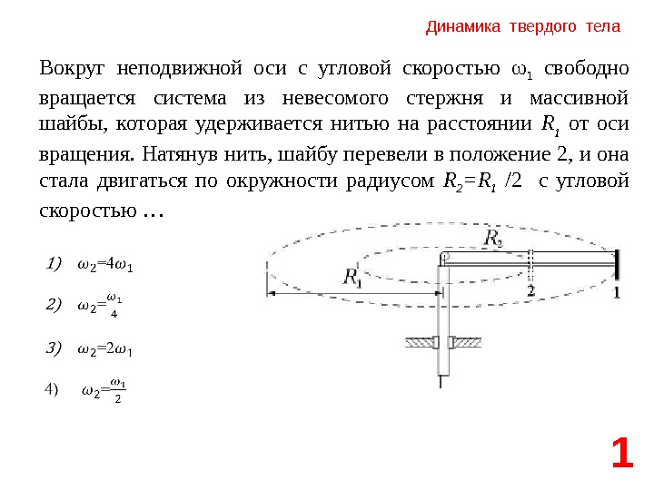 Стержень оа расположенный в плоскости рисунка может вращаться вокруг неподвижной оси о которая