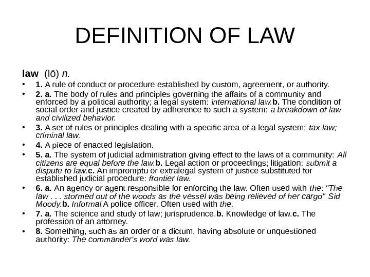 actual cause law definition