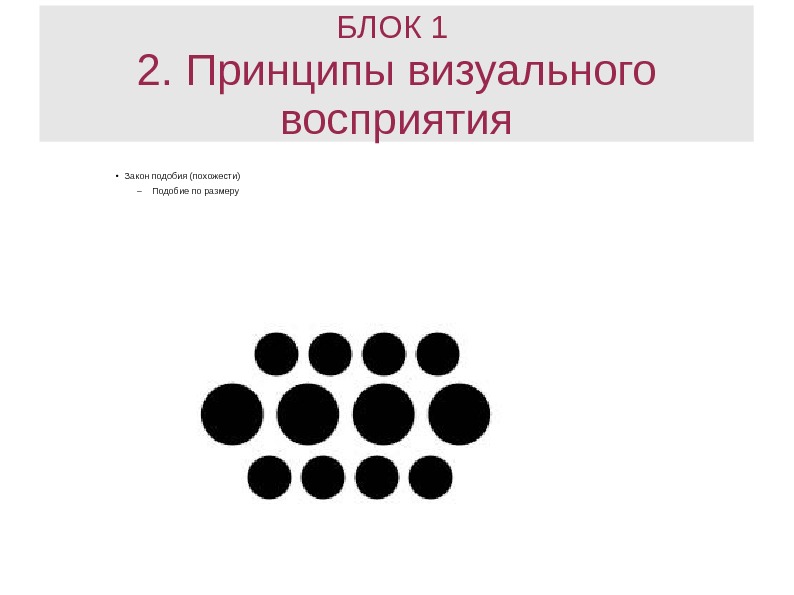 Закон похож. Законы визуального восприятия. Гештальт принципы визуального восприятия. Основные принципы визуального восприятия. Законы визуального восприятия в композиции.
