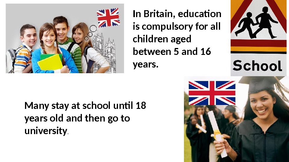 School education in great britain презентация