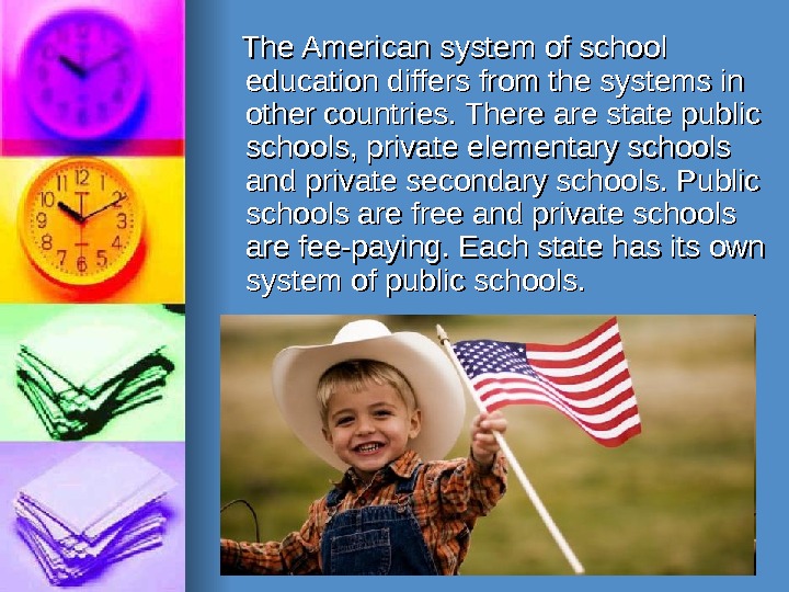 Презентация education in the usa