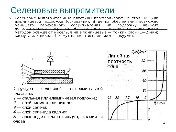 Схема подключения селенового выпрямителя