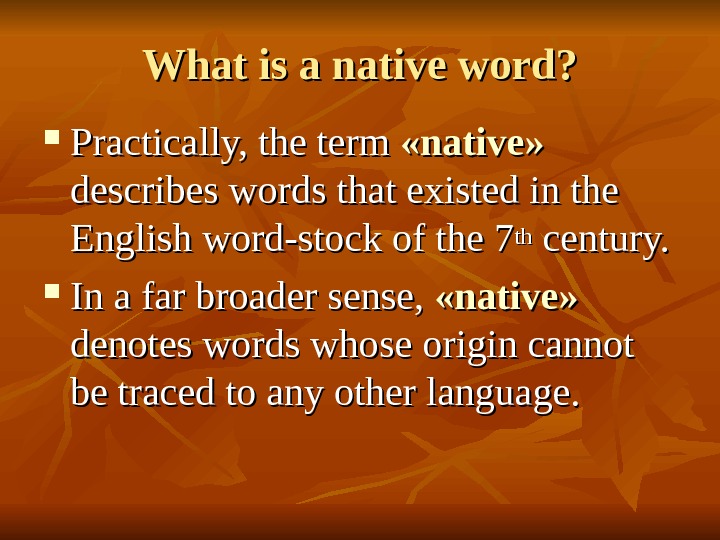 English Etymology English Vocabulary Is Known As