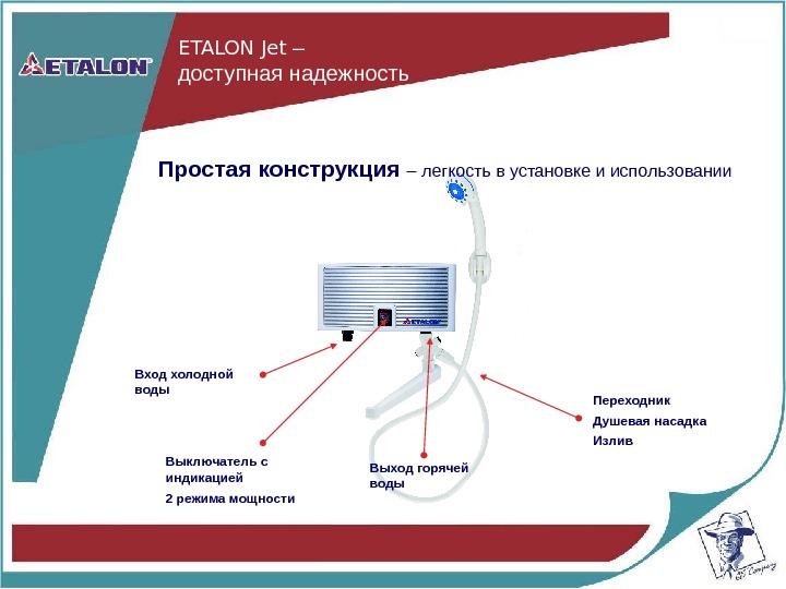 Электрическая схема нагревателя эталон