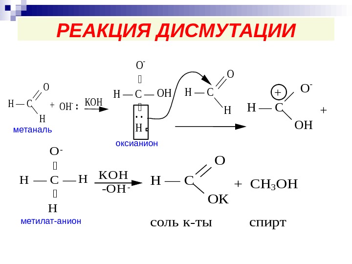 Формалин реакции. Метаналь реакция Канниццаро. Реакция Канниццаро для формальдегида. Реакция Канниццаро для альдегидов. Реакция дисмутации альдегидов.