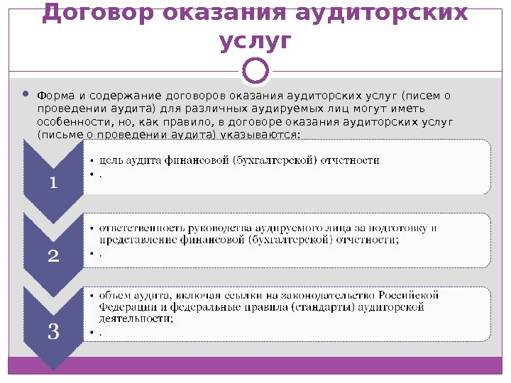 Договор заключение оказание. Договор аудиторских услуг. Договор на оказание услуг аудита. Условия договора оказания аудиторских услуг. Заключение договора на оказание аудиторских услуг.