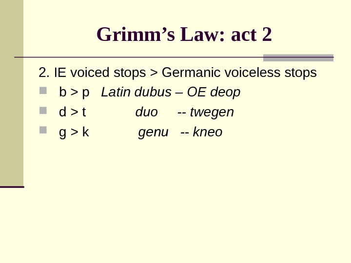 Germanic Languages 1. Indo-European Family. The Germanic Group