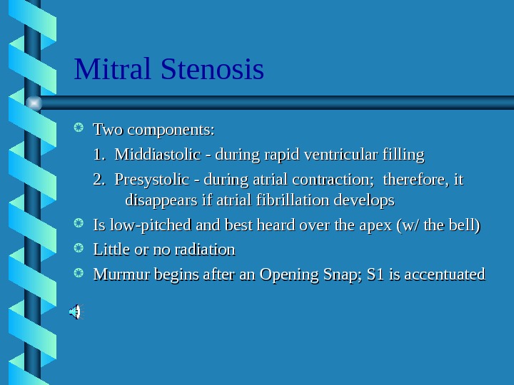 презентация Heart Murmurs
