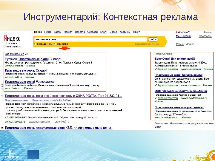 Контекстная реклама презентация