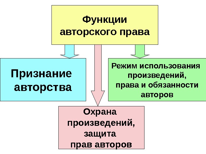 Авторское право план