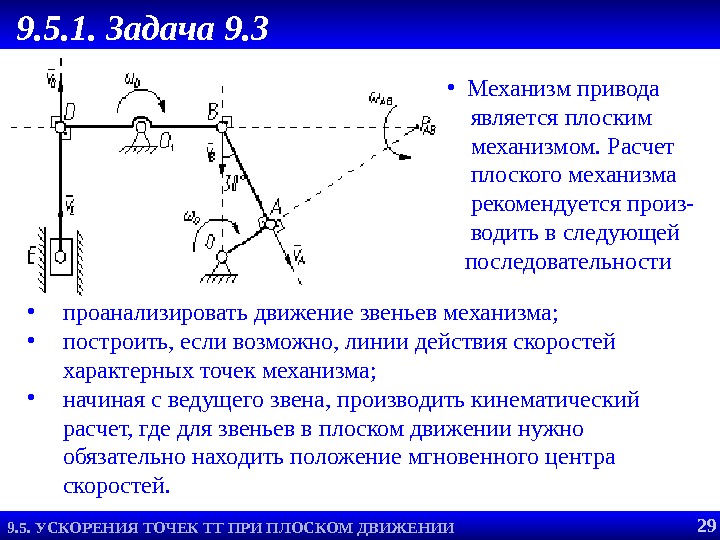 В указанном на рисунке положении механизма состоящего из трех шарнирно соединенных стержней