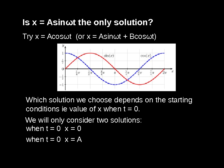 SHM: Simple Harmonic Motion Simple Harmonic Motion