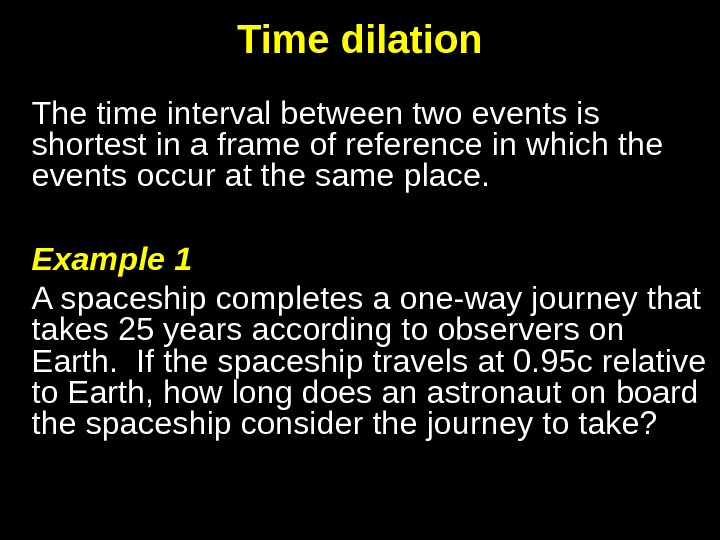 Lecture 23 24 Special Relativity