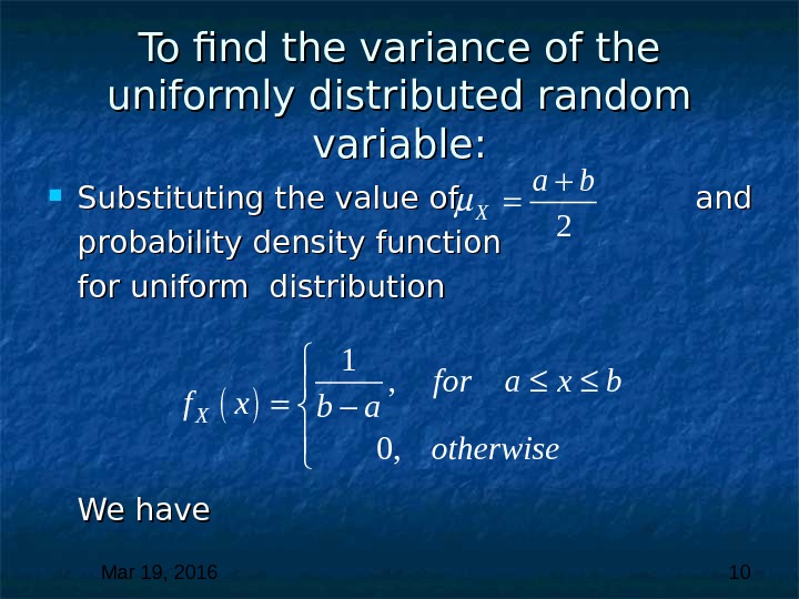Can t find variable. Distribution of Random variable. Variance probability. Variance(x*y). Uniform distribution variance.