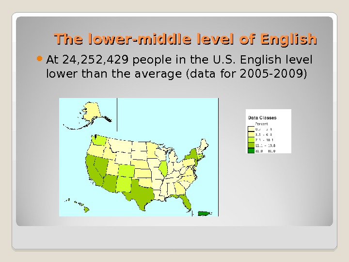 The language situation in the U. S. Anna