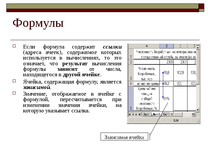 Ячейка не может содержать данные в виде выберите один ответ текста формулы числа картинки