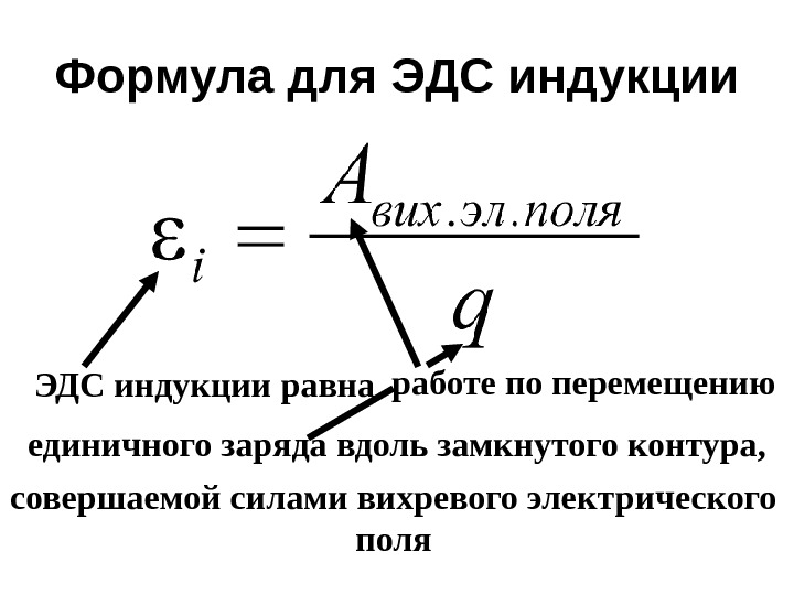 Индукция равна. Формула расчета ЭДС индукции. Формула нахождения ЭДС. Формула вычисления ЭДС. Формула для расчета ЭДС.