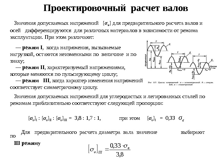 Какие схемы применяют для опор валов и нагрузок при проверочном расчете