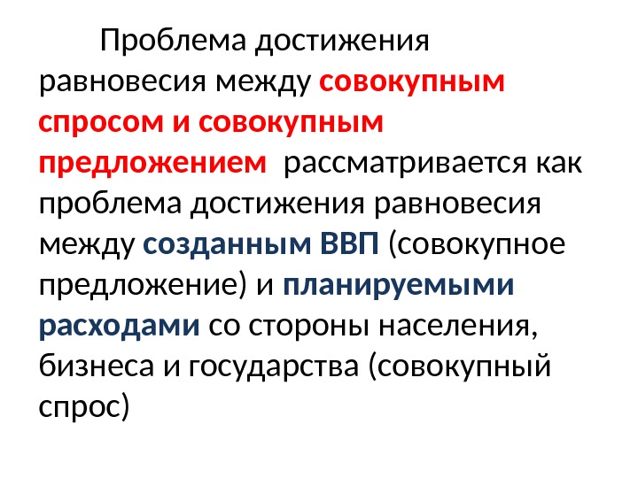 Между совокупным спросом и совокупным. Между совокупным спросом и совокупным. Между совокупным спросом и совокупным. Нарушение равновесия. Падение совокупного спроса.