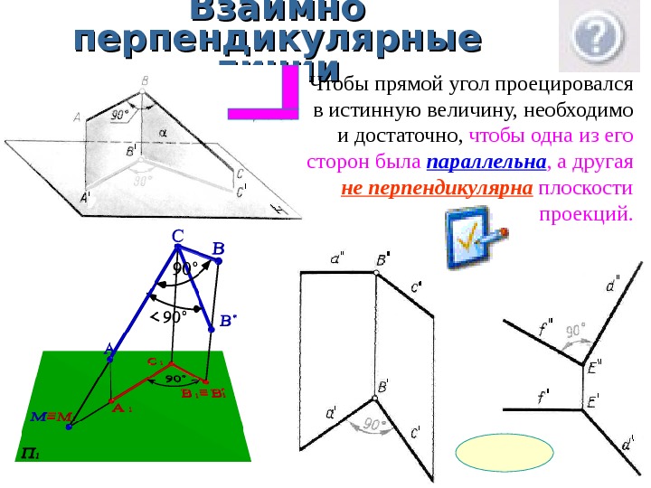 Соответственно перпендикулярными сторонами. Взаимно перпендикулярные линии. Углы со взаимно перпендикулярными сторонами. Равенство углов со взаимно перпендикулярными сторонами. Острые углы со взаимно перпендикулярными сторонами.